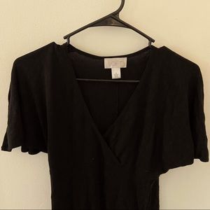 Loft Black Dress Shirt